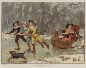 Přechod Venuše (chromolitho)
